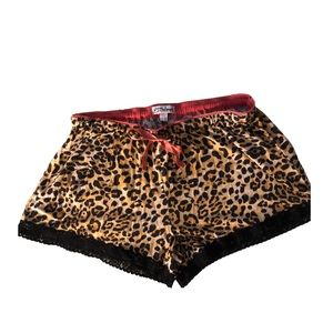 PJ Salvage Leopard Sleep Shorts